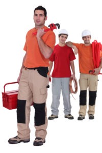 Group of plumbers